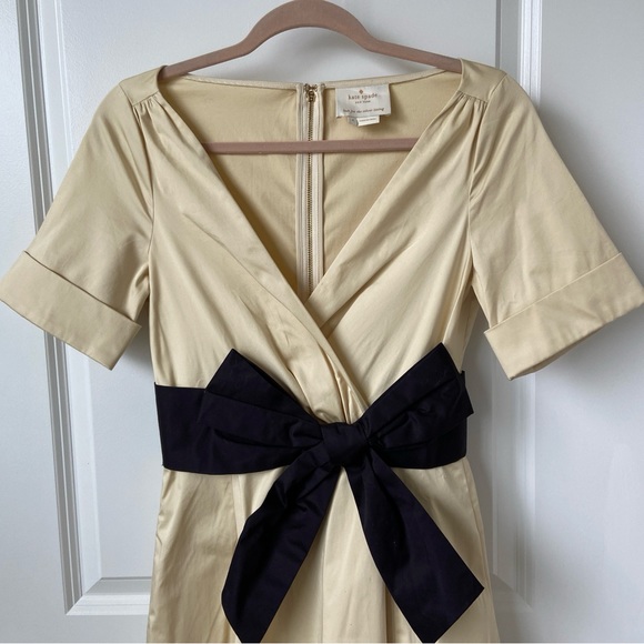 Kate Spade Havana Almond Fit and Flare Dress Size 4 - Picture 3 of 8